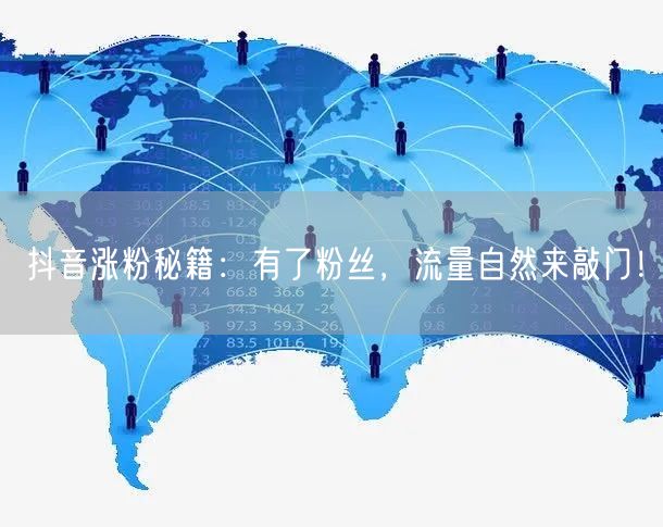 抖音涨粉秘籍：有了粉丝，流量自然来敲门！
